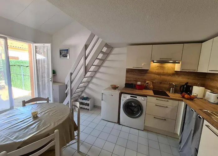 Pavillon Mezzanine 4 Pers Avec Piscine, Terrasse Et Parking A - Fr-1-388-91 Argelès-sur-Mer