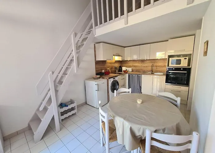 Apartmán Pavillon Mezzanine 4 Pers Avec Piscine, Terrasse Et Parking A - Fr-1-388-91 Argelès-sur-Mer