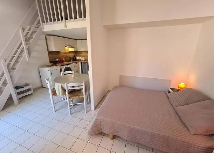 Apartmán Pavillon Mezzanine 4 Pers Avec Piscine, Terrasse Et Parking A - Fr-1-388-91 Argelès-sur-Mer